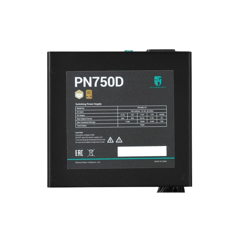 Блок питания Deepcool 750W PN750D (R-PN750D-FC0B-WGEU-V2) 16 Pin (PCIe 5.0 Connector Cable Details)