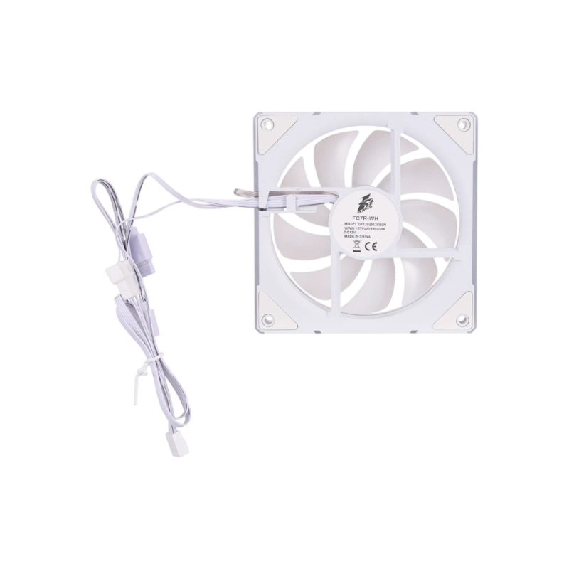 Вентилятор для корпуса 1STPLAYER FC7 ARGB White (FC7-WH)