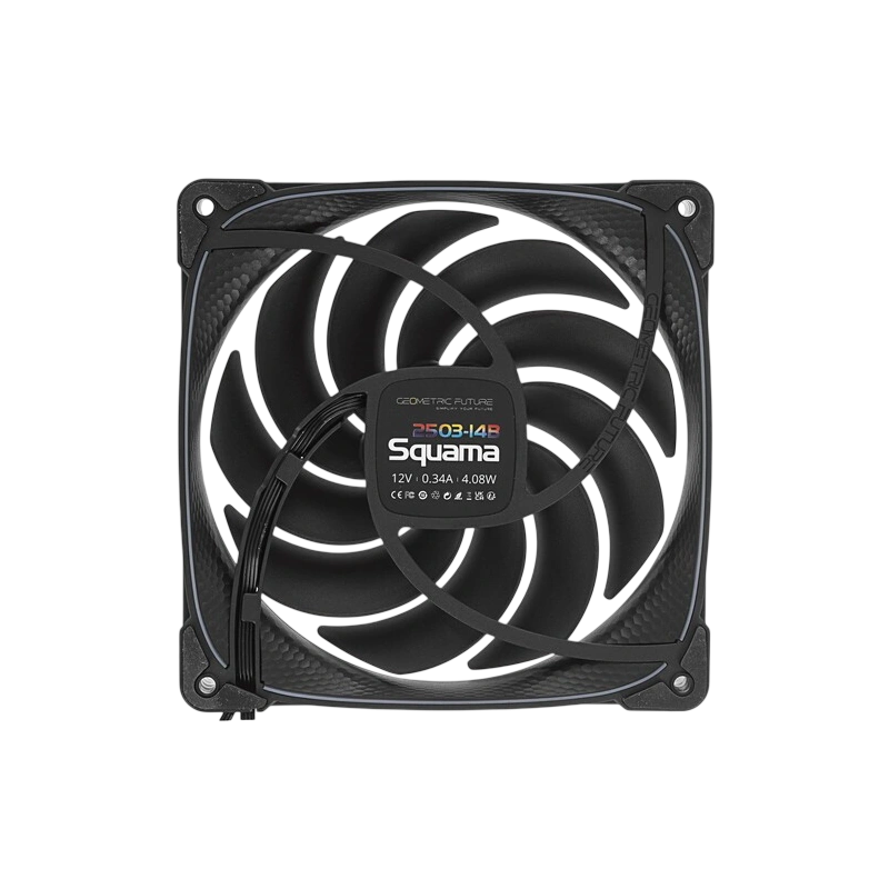 Комплект вентиляторов для корпуса Geometric Future Squama 2503B-14 Triple Pack ARGB (1F2503B314000) крепежа