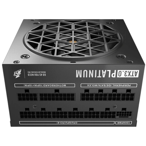 Блок питания 1STPLAYER 1300W NGDP Platinum Black (HA-1300BA3-BK) 16 Pin (PCIe 5.0 Connector Cable Details)