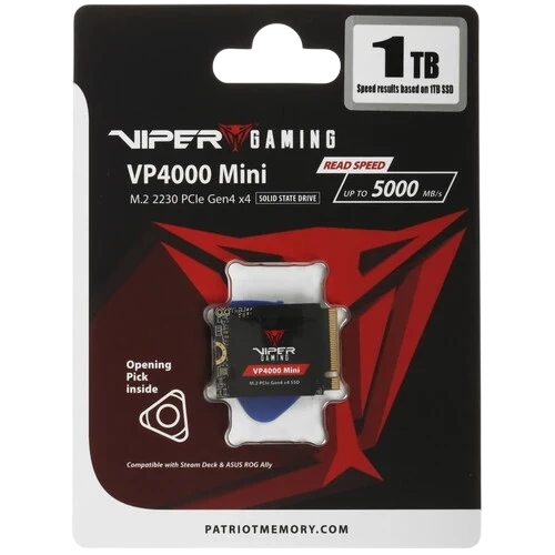 Твердотельный накопитель Patriot 1000 Gb (VP4000M1TBM23) BOX