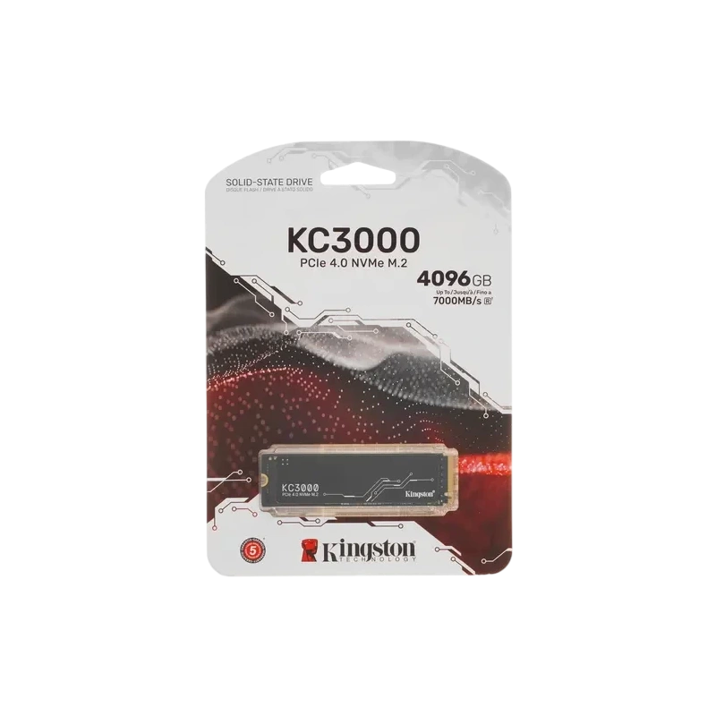 Твердотельный накопитель Kingston 4096 Gb KC3000 (SKC3000D/4096G)