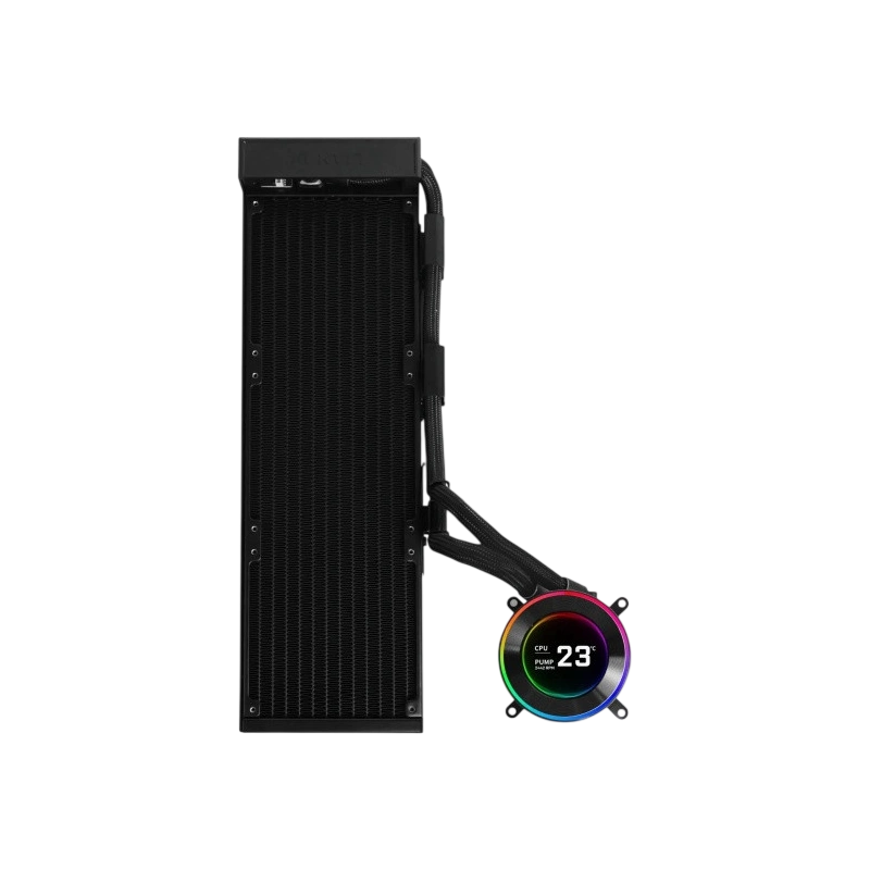 Система жидкостного охлаждения для процессора Lian Li HydroShift II LCD-C 360N Black (GHS2LCD36B) (G89.GHS2LCD36B.R0)