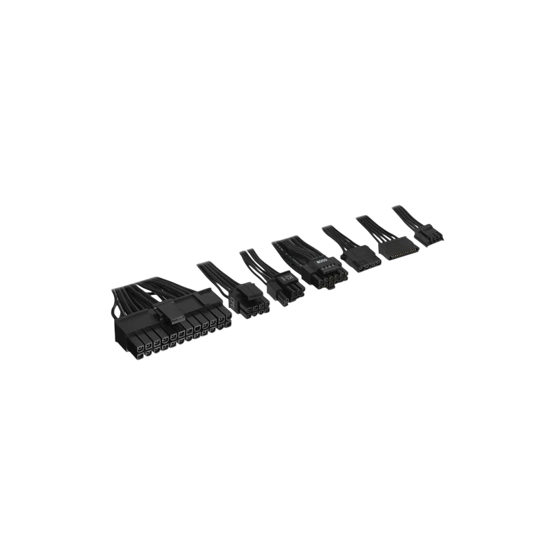 Блок питания Zalman 750W (ZM750-TMX2) 16 Pin (PCIe 5.0 Connector Cable Details) документация, комплект кабелей