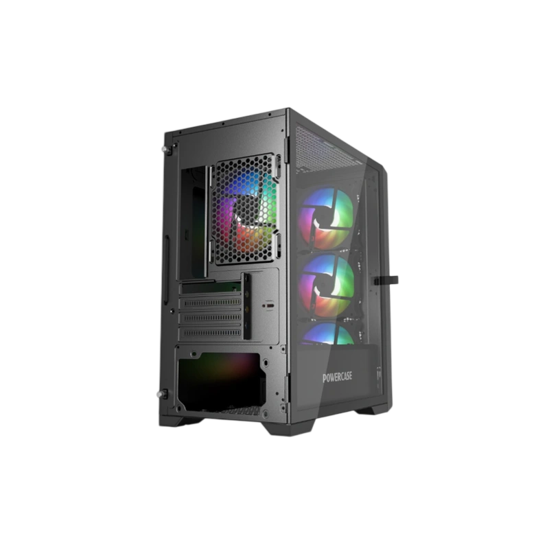 Компьютерный корпус Powercase ALISIO Micro X4B V2 TG ARGB Black (CAMCXB-A4) документация