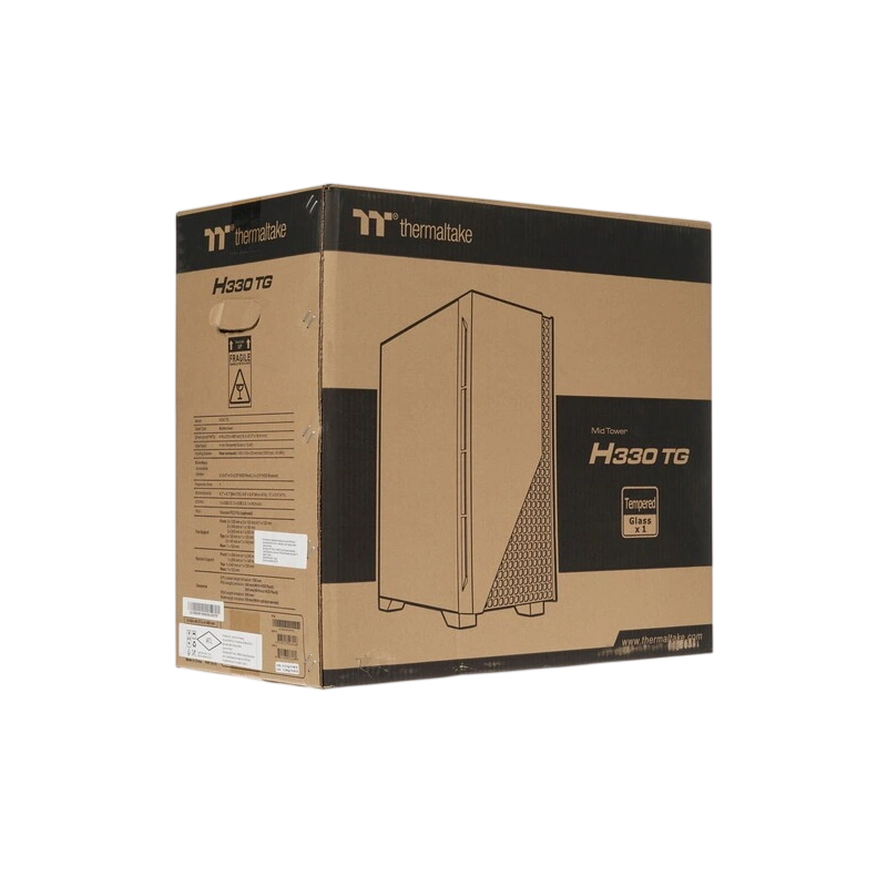 Компьютерный корпус Thermaltake H330 TG Black (CA-1R8-00M1WN-00) документация