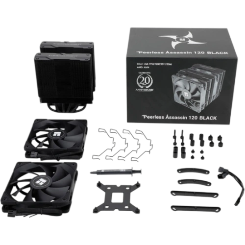 Кулер для процессора Thermalright Peerless Assassin 120 Black (TRPA120B)