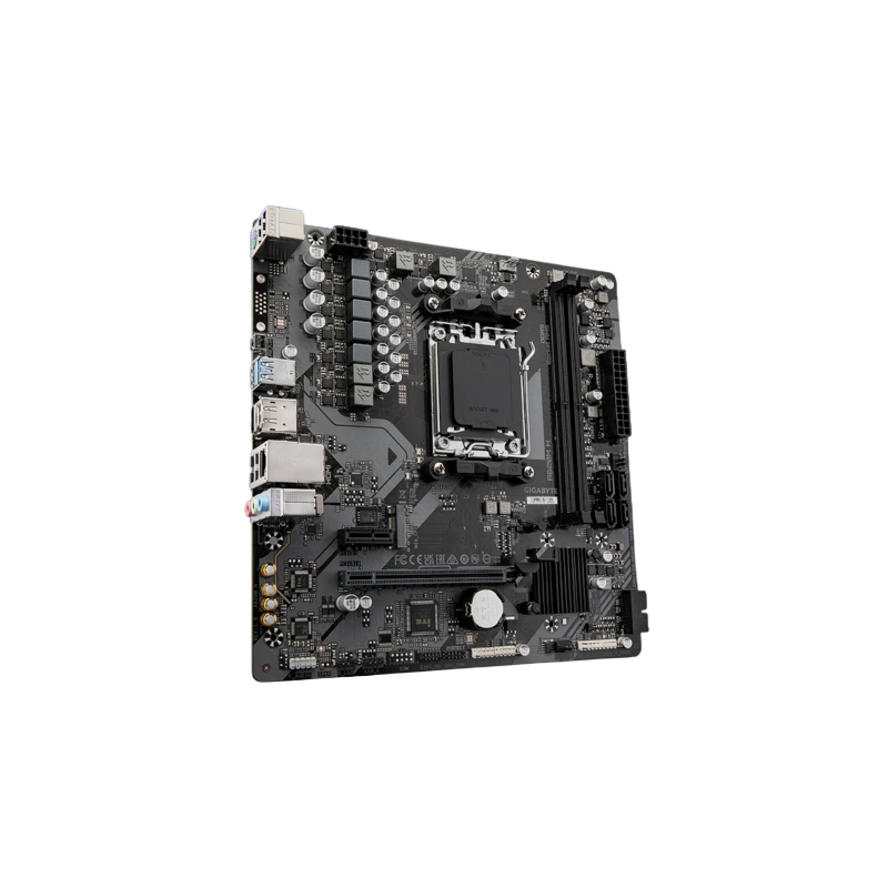 Материнская плата Gigabyte A620M H x кабель SATA, документация, задняя планка