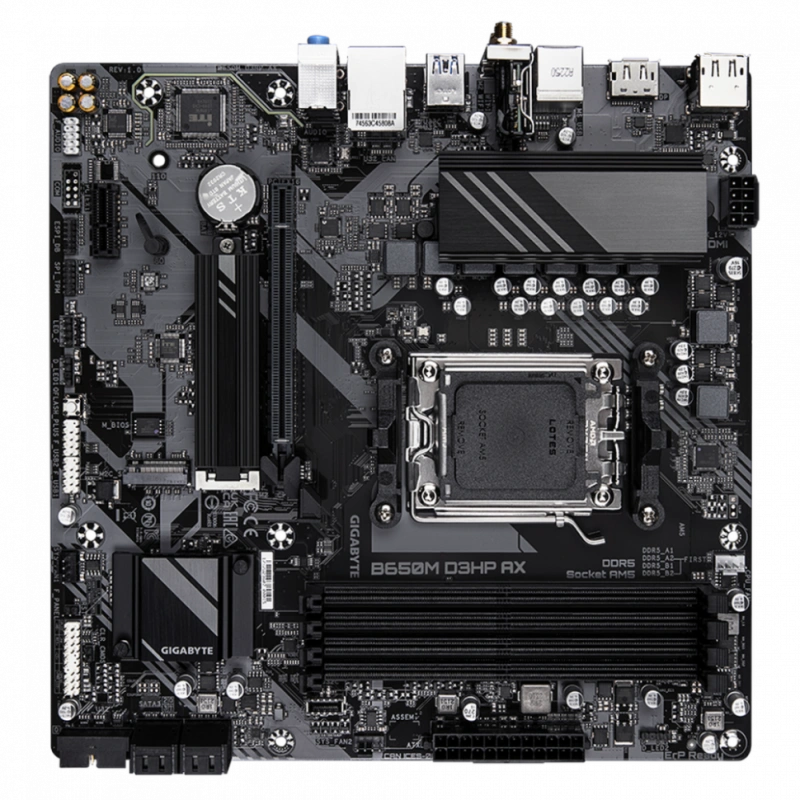 Материнская плата Gigabyte B650M D3HP AX 1.3