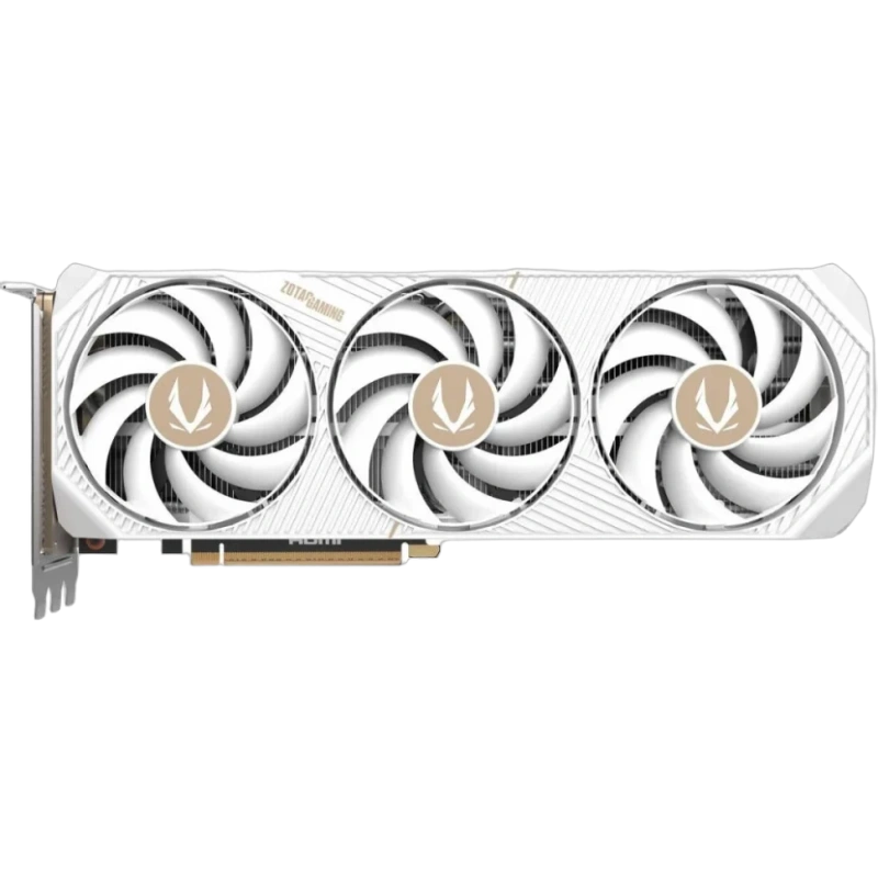Видеокарта ZOTAC (ZT-B50710Q2-10P) GeForce RTX 5070 Ti 16GB SOLID CORE WHITE ED OC