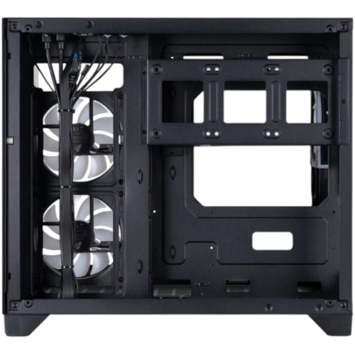 Компьютерный корпус 1STPLAYER MEGAVIEW MV6-TP ARGB Black (MV6-TP-BK-2FC7R-1FC7)