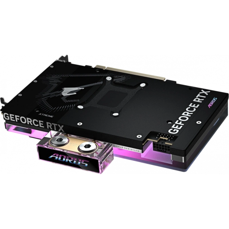 Видеокарта Gigabyte (GV-N5080AORUSX WB-16GD) GeForce RTX 5080 16GB XTREME WATERFORCE WB
