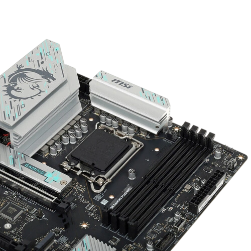 Материнская плата MSI B760M GAMING PLUS WIFI антенна Wi-Fi, документация, задняя планка, кабель SATA, крепеж для разъема M.2