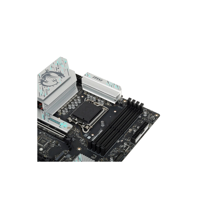 Материнская плата MSI B760M GAMING PLUS WIFI антенна Wi-Fi, документация, задняя планка, кабель SATA, крепеж для разъема M.2