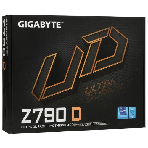 Материнская плата Gigabyte Z790 D 2 x кабель SATA, документация