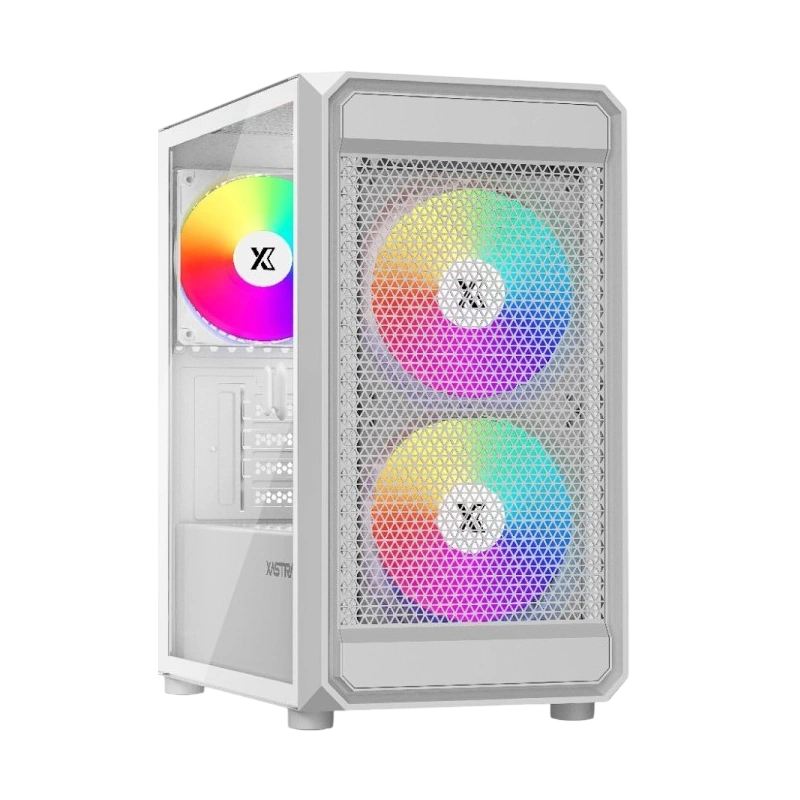 Компьютерный корпус XASTRA A303M 3ARGB White (A303M-2FC14A-1FC12A-D-WH)
