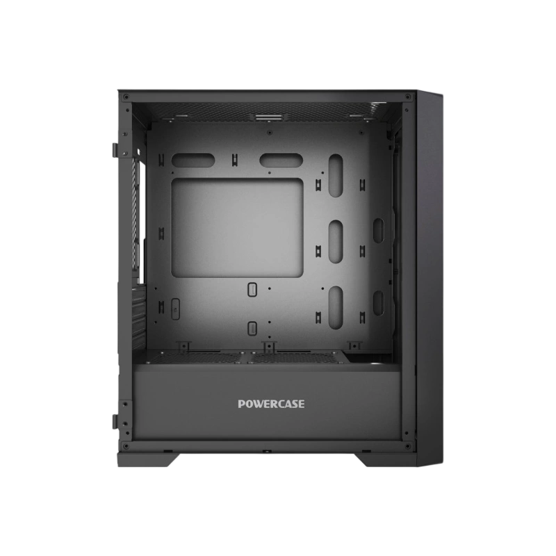 Компьютерный корпус Powercase ByteFlow Micro NF TG Black (CAMBNF-F0)