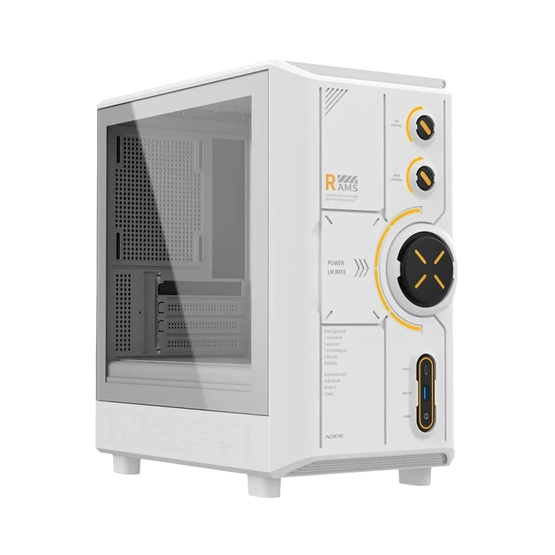 Компьютерный корпус ALSEYE RAMS 2.0 240-W White (AS.07.0214)