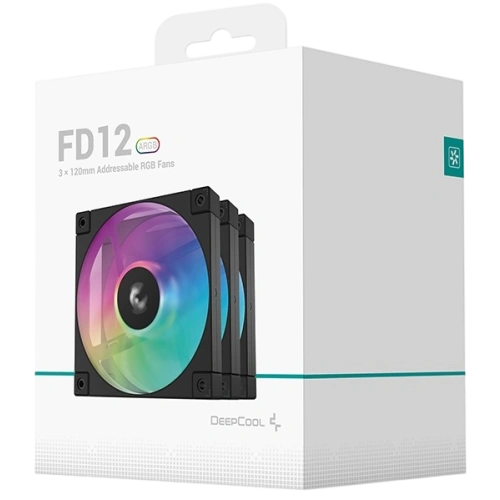 Комплект вентиляторов для корпуса Deepcool FD12 ARGB-3 IN 1 ARGB