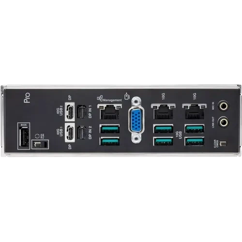 Материнская плата ASUS PRO WS WRX90E-SAGE SE (90MB1FW0-M0EAY0) 2 x адаптер CPU 8-pin на PCIe 8-pin, 4 x кабель SATA, Q-коннектор, документация, кабель mini DisplayPort - DisplayPort x2ещё
