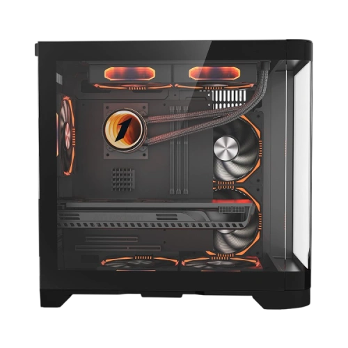 Компьютерный корпус 1STPLAYER UVIEW UV5 Black (UV5-BK)