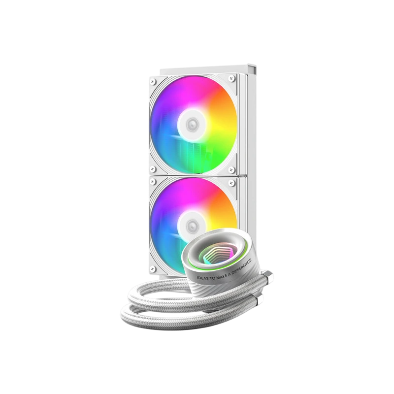 Система жидкостного охлаждения для процессора ID-COOLING FX240 INF ARGB White