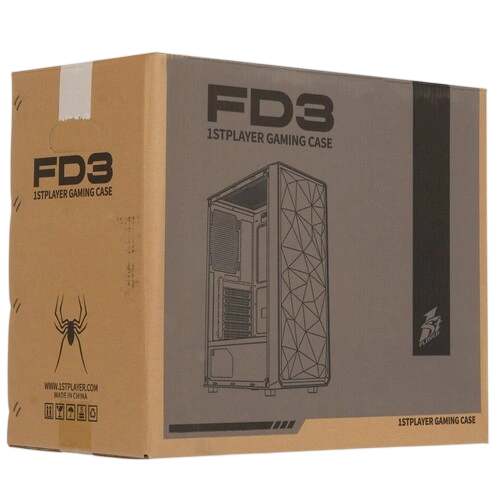Компьютерный корпус 1STPLAYER FD3 FRGB White (FD3-WH-4F1-W) документация, набор крепежа