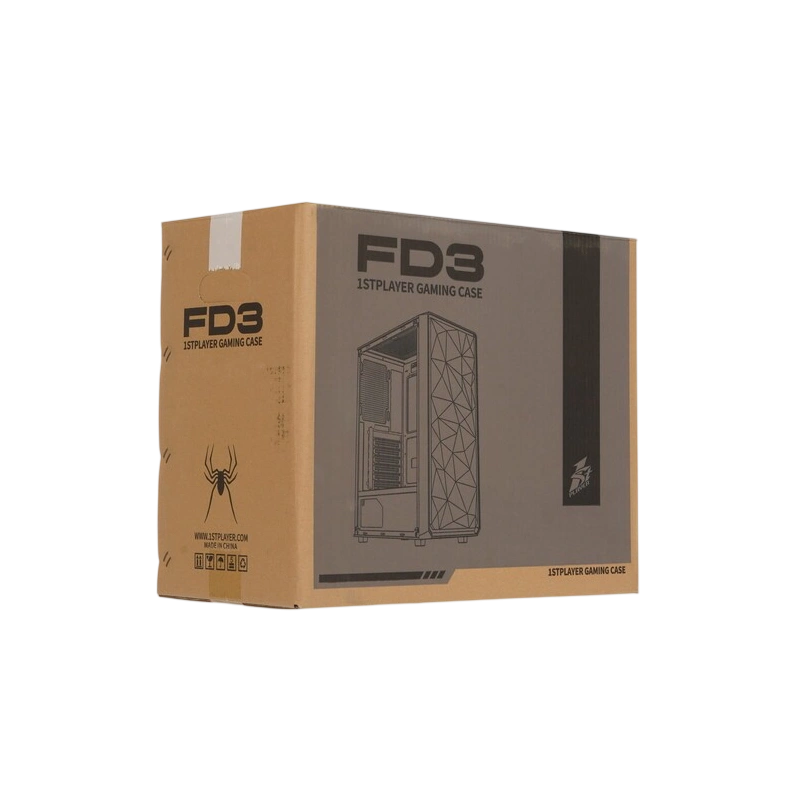 Компьютерный корпус 1STPLAYER FD3 FRGB White (FD3-WH-4F1-W) документация, набор крепежа