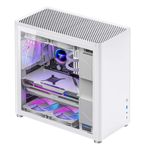 Компьютерный корпус JONSBO D40 TG White