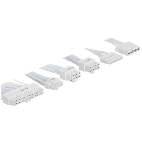 Блок питания Lian Li 850W SP850 White (G89.SP850W.01RU) 16 Pin (PCIe 5.0 Connector Cable Details)