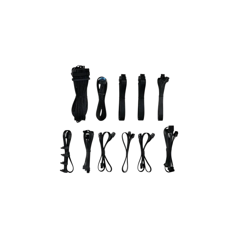 Блок питания Lian Li 750W EG0750G Black (G9P.EG0750G.B000.RU) 16 Pin (PCIe 5.1 Connector Cable Details) документация, комплект кабелей