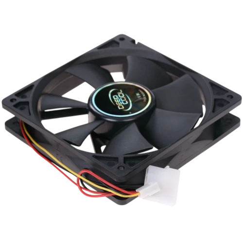 Вентилятор для корпуса Deepcool XFAN120 Black документация, комплект крепежа, переходник на Molex