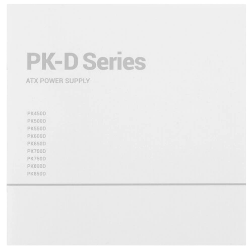 Блок питания Deepcool 550W PF550 (R-PF550D-HA0B-WDEU) документация, комплект крепежа