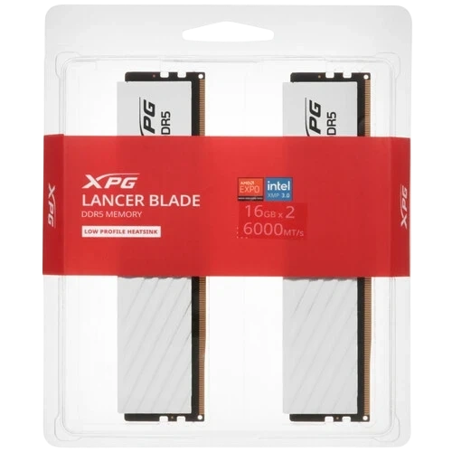 Оперативная память 32 Gb 6000 MHz ADATA XPG LANCER Blade (AX5U6000C3616G-DTLABWH)