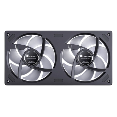 Комплект вентиляторов для корпуса JONSBO ZB-240B 2 in 1 ARGB LED Black