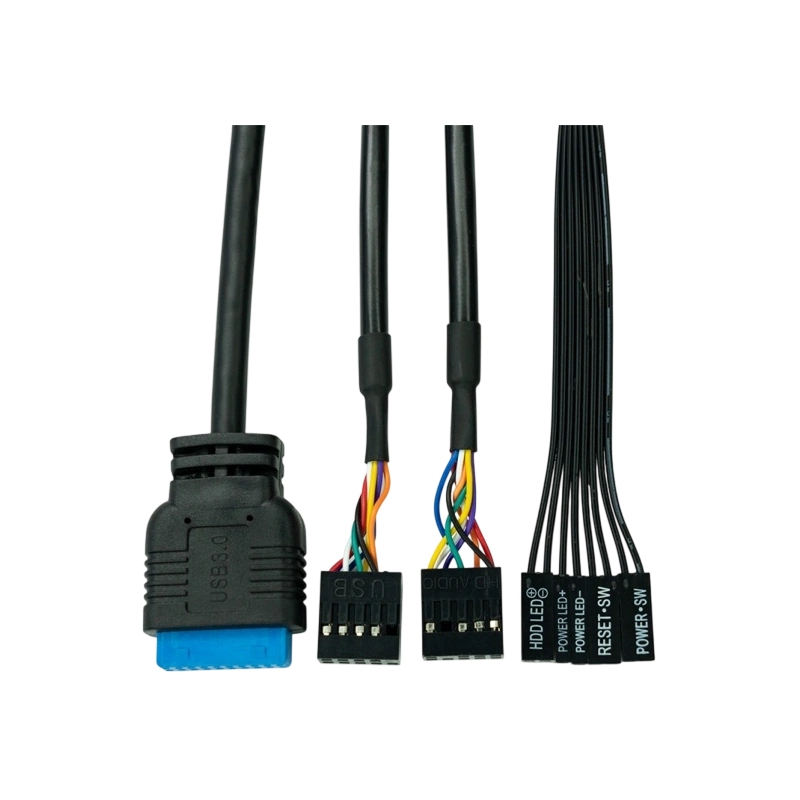 Компьютерный корпус XASTRA A305M 3ARGB Black (A305M-2FC14A-1FC12A-D)