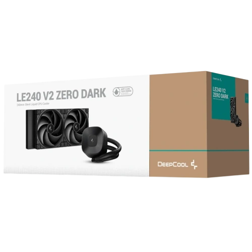 Система жидкостного охлаждения для процессора Deepcool LE240 V2 ZERO DARK