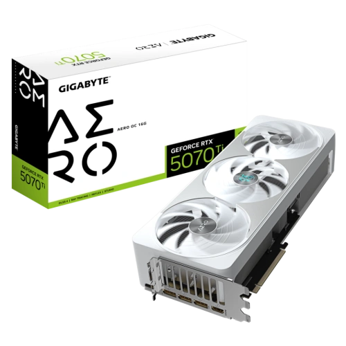 Видеокарта Gigabyte (GV-N507TAERO OC-16GD) GeForce RTX 5070 Ti 16GB AERO OC