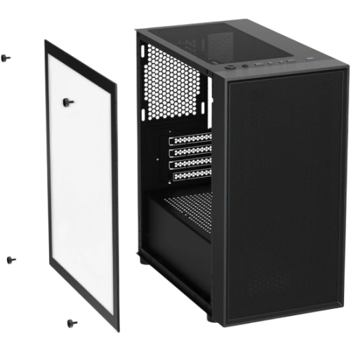 Компьютерный корпус XASTRA A305M TG 3FRGB Black (A305M-2FC14F-1FC12F)