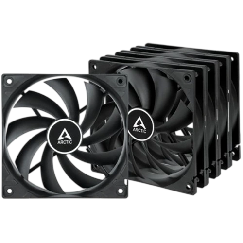 Комплект вентиляторов для корпуса Arctic Cooling F12 Value pack Black (ACFAN00248A)