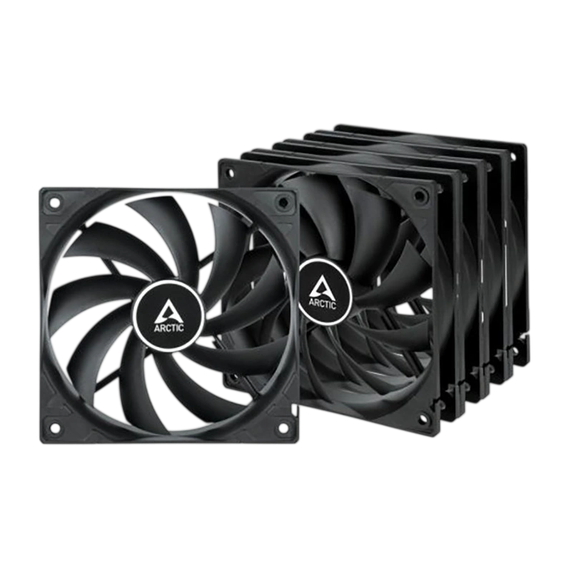 Комплект вентиляторов для корпуса Arctic Cooling F12 Value pack Black (ACFAN00248A)
