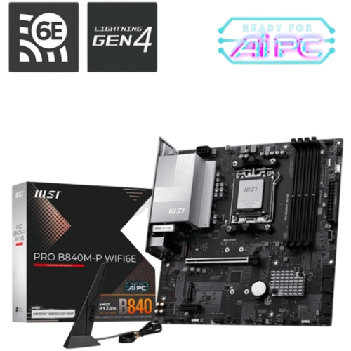 Материнская плата MSI PRO B840M-P WIFI6E