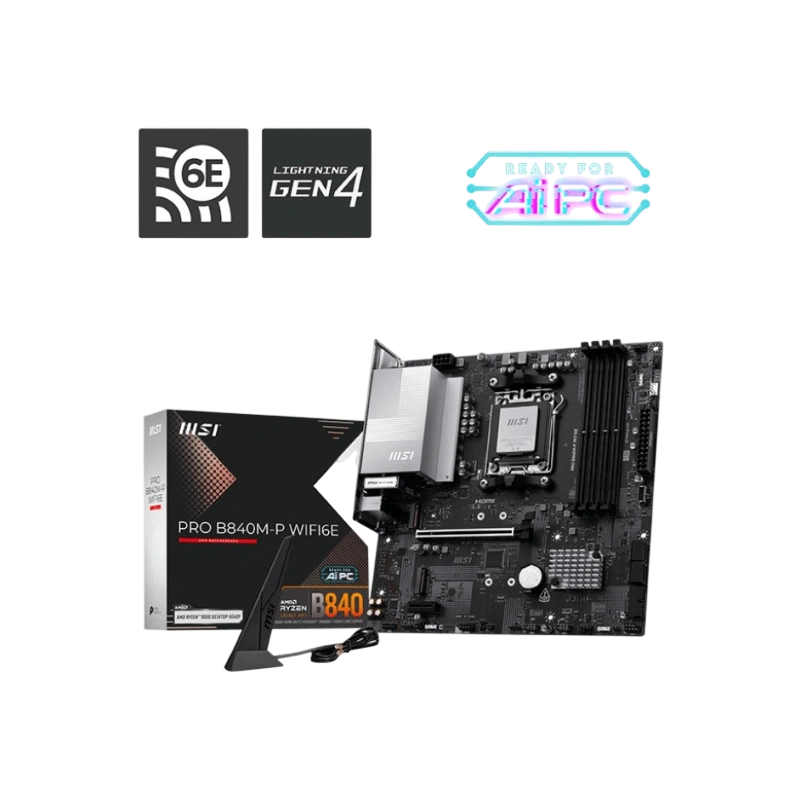 Материнская плата MSI PRO B840M-P WIFI6E