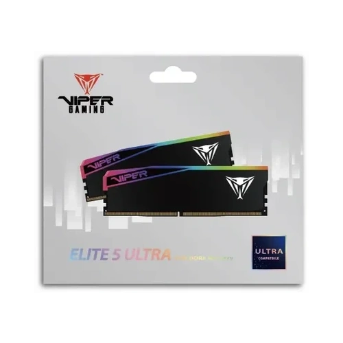 Оперативная память 32 Gb 6000 MHz PATRIOT Viper Elite 5 Ultra RGB Black (VEUR532G6028K)