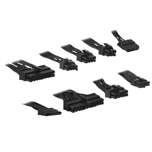 Блок питания Ocypus 750W Iota P750 (Iota-P750-G1FFBK024X-EU) 16 Pin (PCIe 5.0 Connector Cable Details) документация, комплект кабелей, комплект крепежа