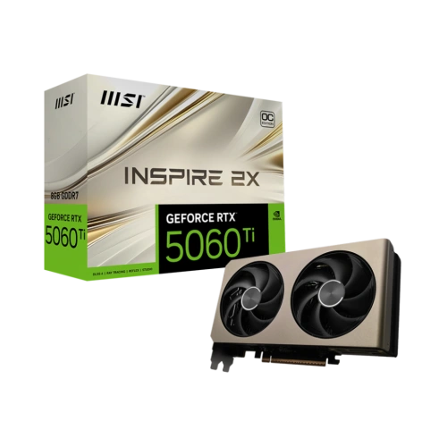 Видеокарта MSI (G506T-8I2C) GeForce RTX 5060 Ti 8G INSPIRE 2X OC