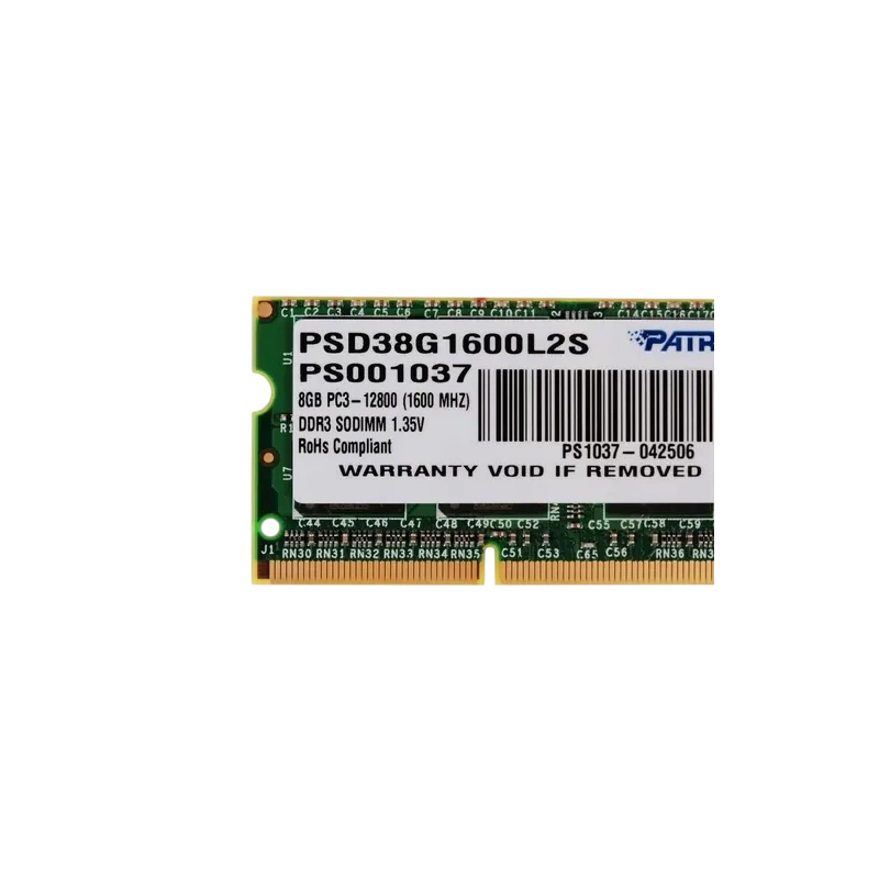 Оперативная память 8 Gb 1600 MHz PATRIOT SL (PSD38G1600L2S)