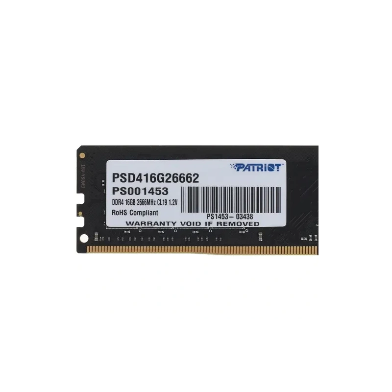 Оперативная память 16 Gb 2666 MHz PATRIOT SL (PSD416G26662)
