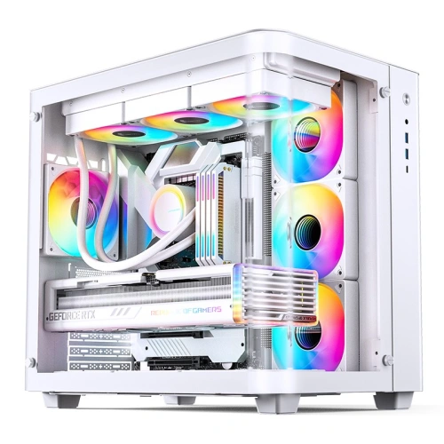 Компьютерный корпус JONSBO TK-3 TG White