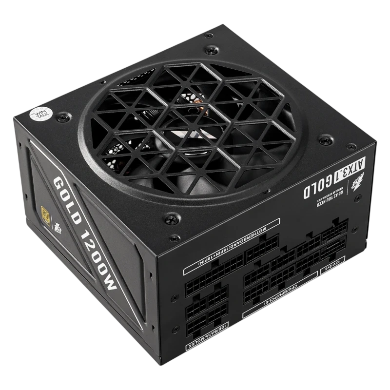 Блок питания 1STPLAYER 1200W NGDP GOLD Black (HA-1200BA4) 16 Pin (PCIe 5.1 Connector Cable Details)